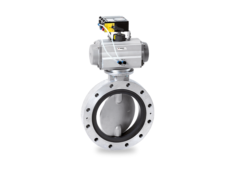 ​warex-valve DKZ 103带自由轴的蝶阀
