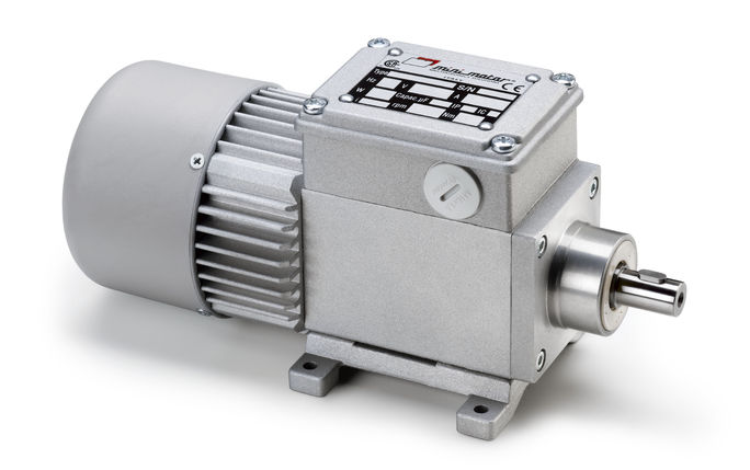 mini  motor MCEDBS-S3带有集成驱动器和蜗杆减速
