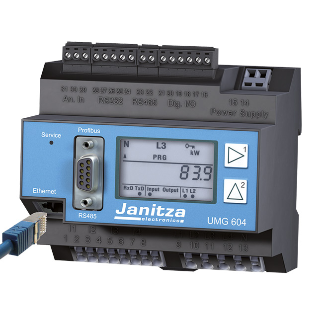 ​janitzaUMG 509-PRO多功能功率分析仪 