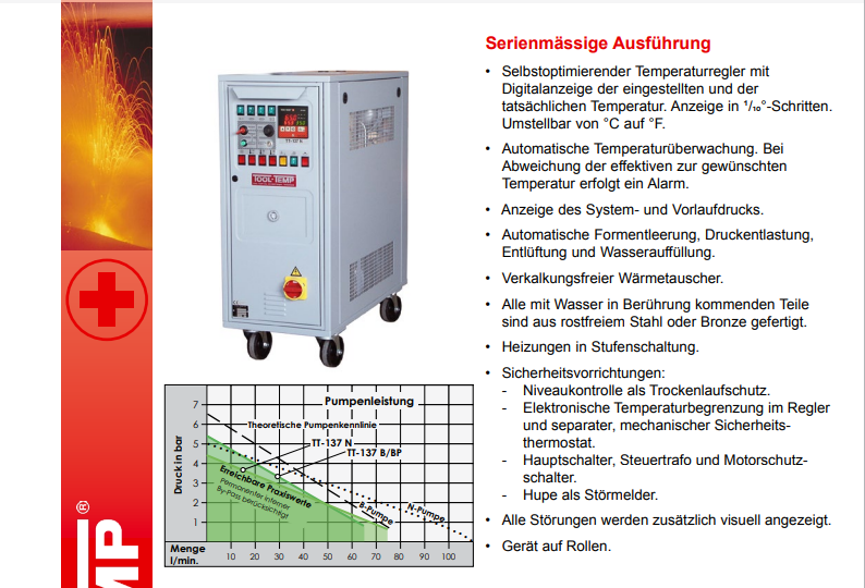 Tool-Temp 工业冷却装置TT-300'000型模温机
